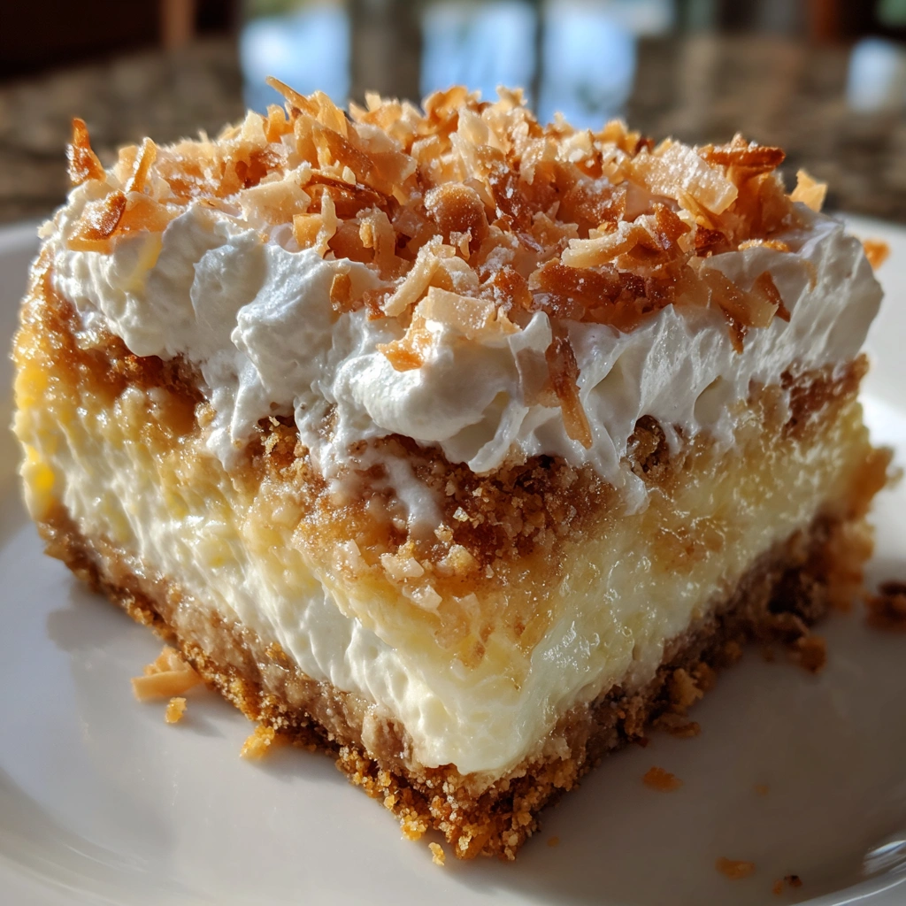 Coconut Cream Dream Bars