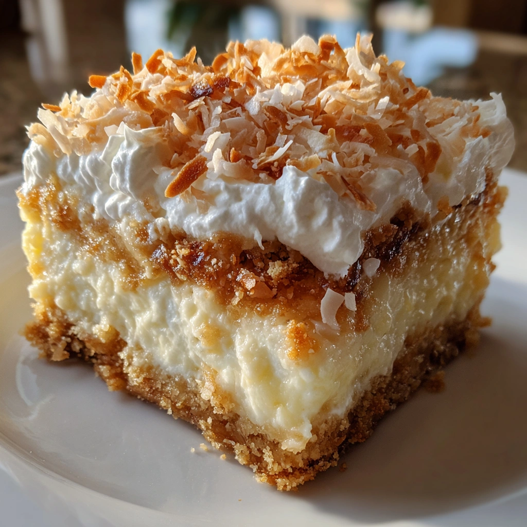 Coconut Cream Dream Bars