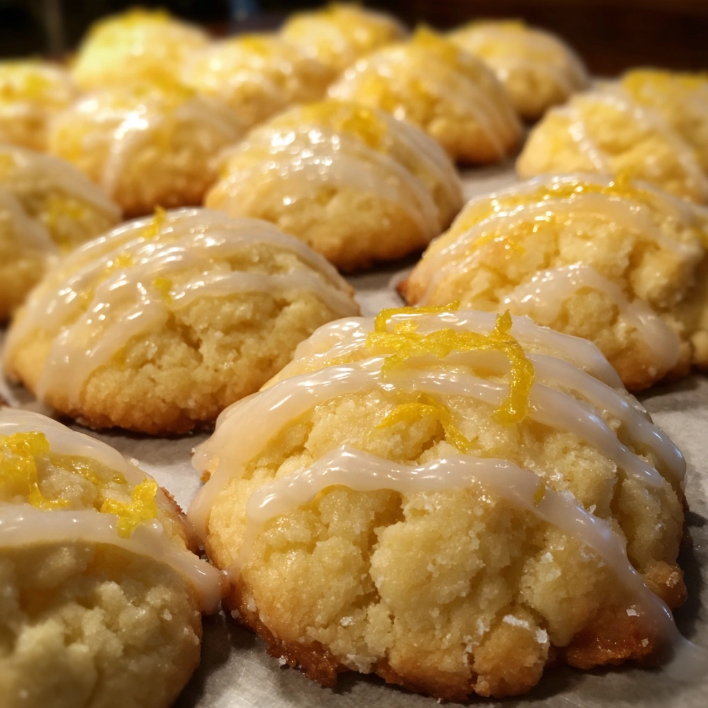 Coconut Milk Lemon Meltaway Cookies