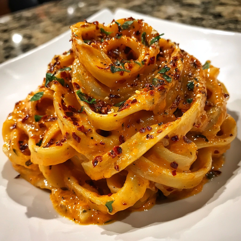 Creamy Roasted Red Pepper Pasta