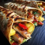 Grilled Pineapple Chicken Wraps