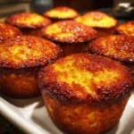 Honey Butter Cornbread Muffin Bites