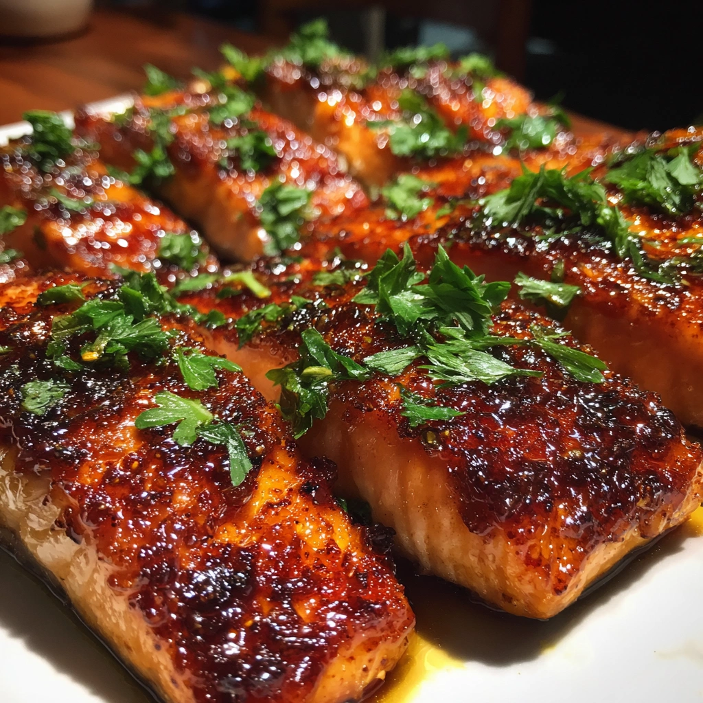 Honey Garlic Salmon