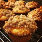 Jam-Filled Apricot Crumb Muffins