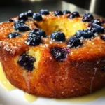 Lemon Blueberry Summer Cake
