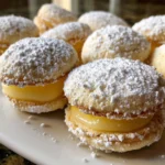 Lemon Meltaway Cookie Sandwiches
