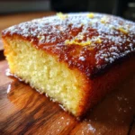 Lemon Olive Oil Snack Cake