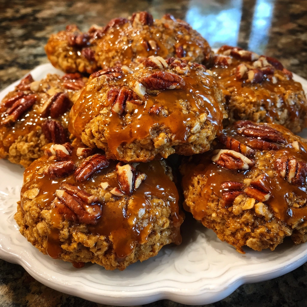 Maple Pecan Pumpkin Breakfast Cookies