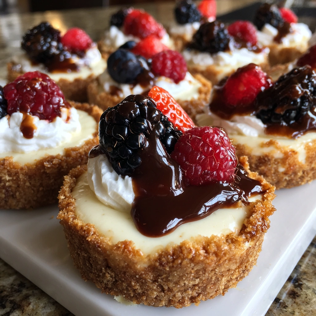 Mini Ice Cream Cheesecake Pies