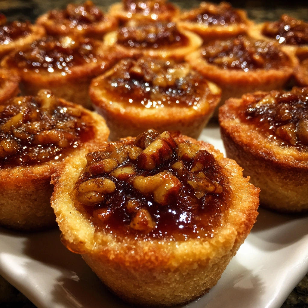 Mini Pecan Pie Cookie Cups