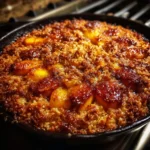 Nectarine Cobbler Breakfast Bake