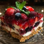 No Bake Berry Dessert Lush