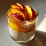 Peach Chia Pudding