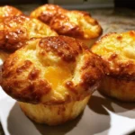Peach Cream Cheese Muffins