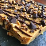 Peanut Butter Greek Frozen Yogurt Bark
