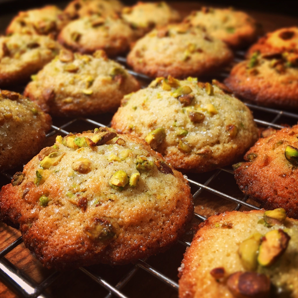 Pistachio Drop Cookies