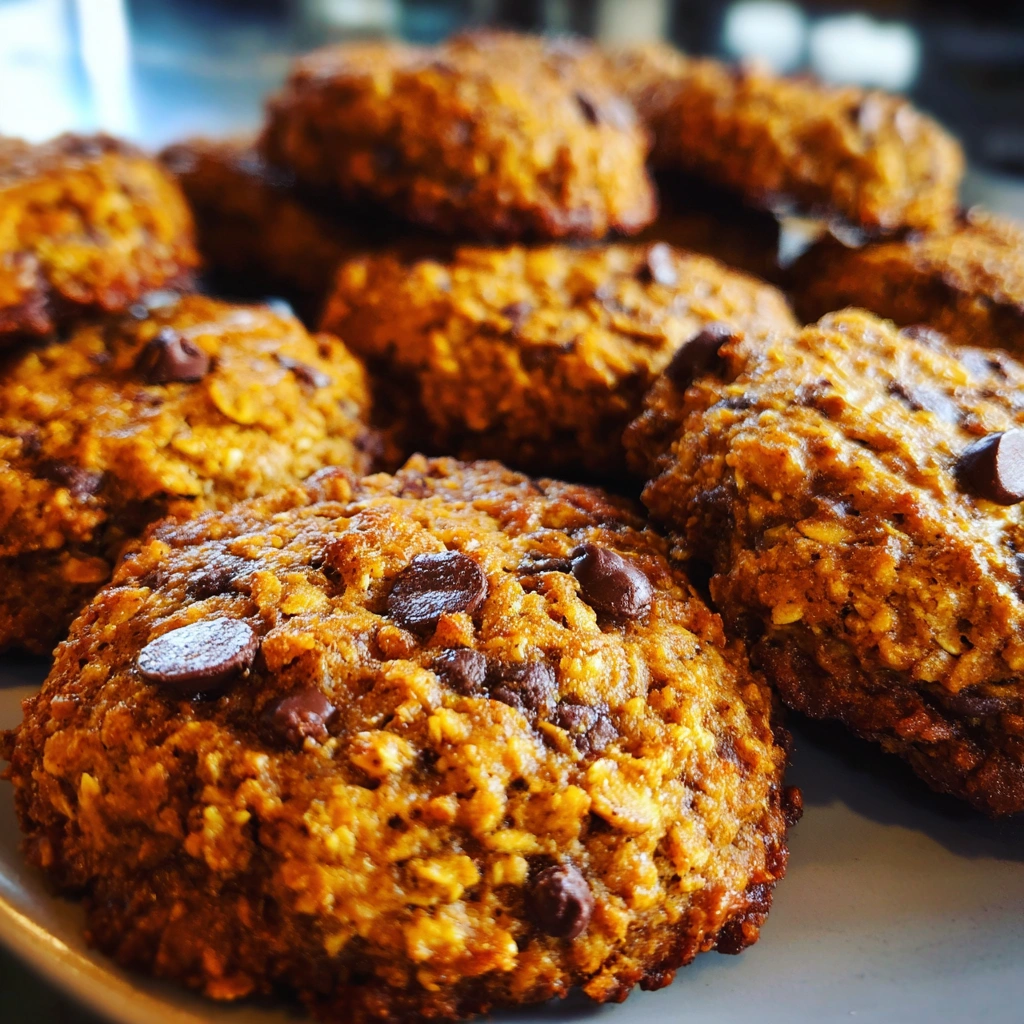 Pumpkin Pie Breakfast Cookies