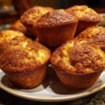 Spiced Apple Cornbread Muffins