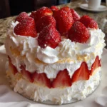 Strawberry Shortcake Cloud Cake 2
