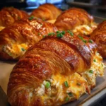 Stuffed Chicken Salad Croissant Melts