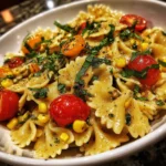 Sweet Corn and Basil Pasta Salad