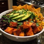 Sweet Potato Black Bean Taco Bowls
