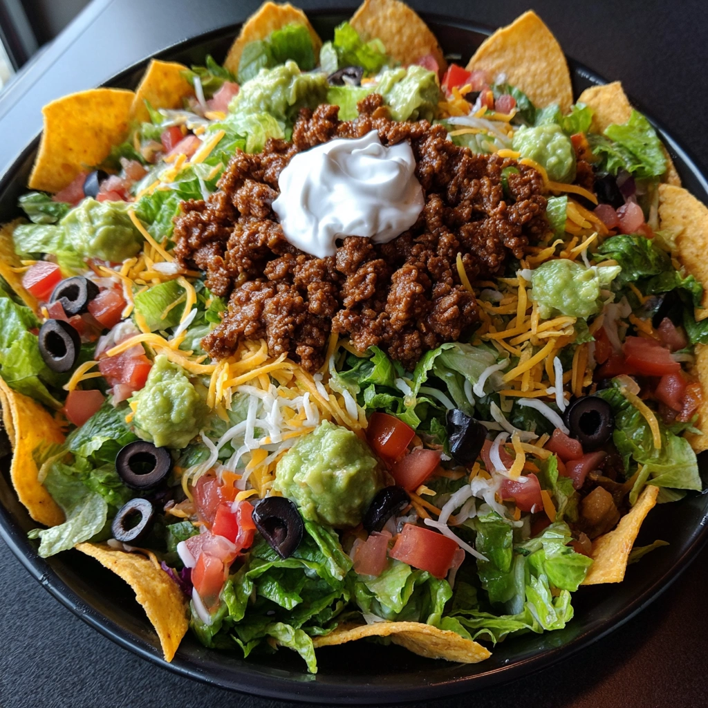 Taco Bell Salad Copycat