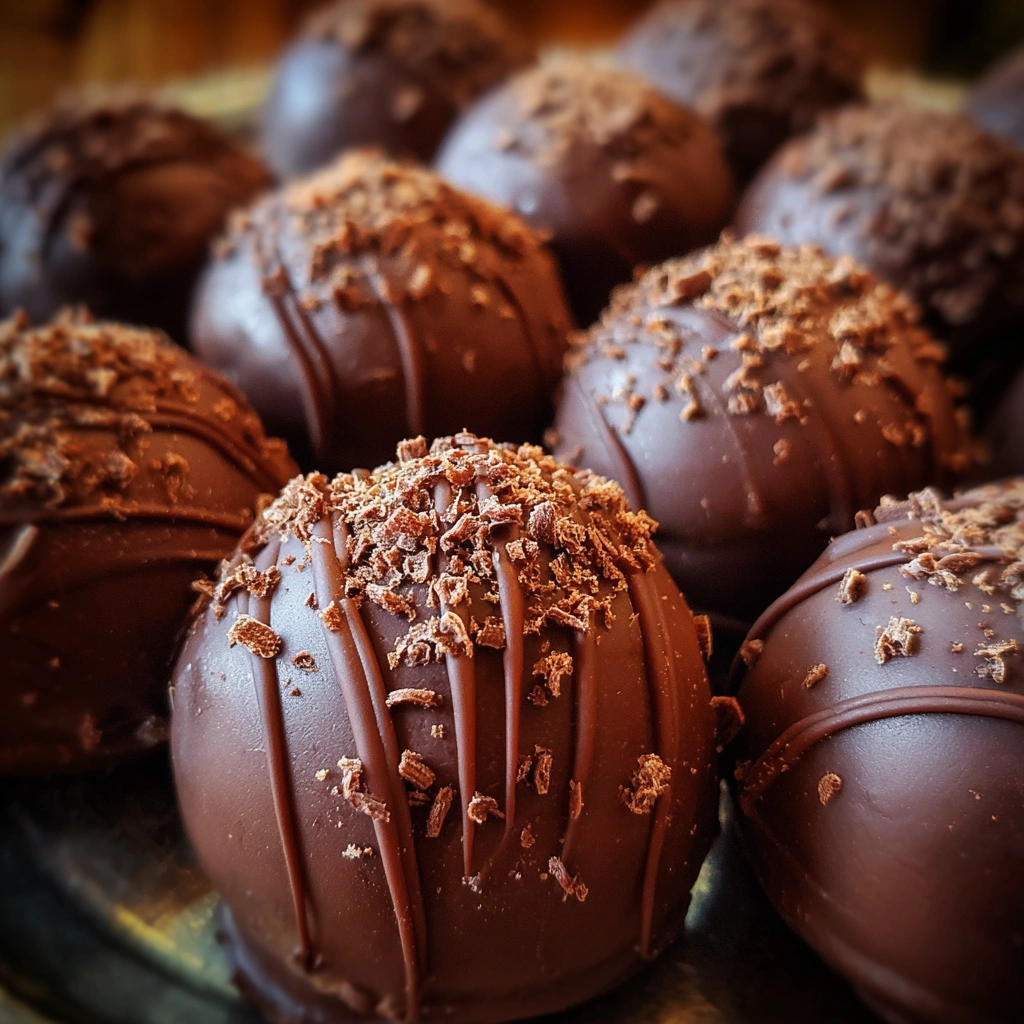 Texas Sheet Cake Truffle Balls
