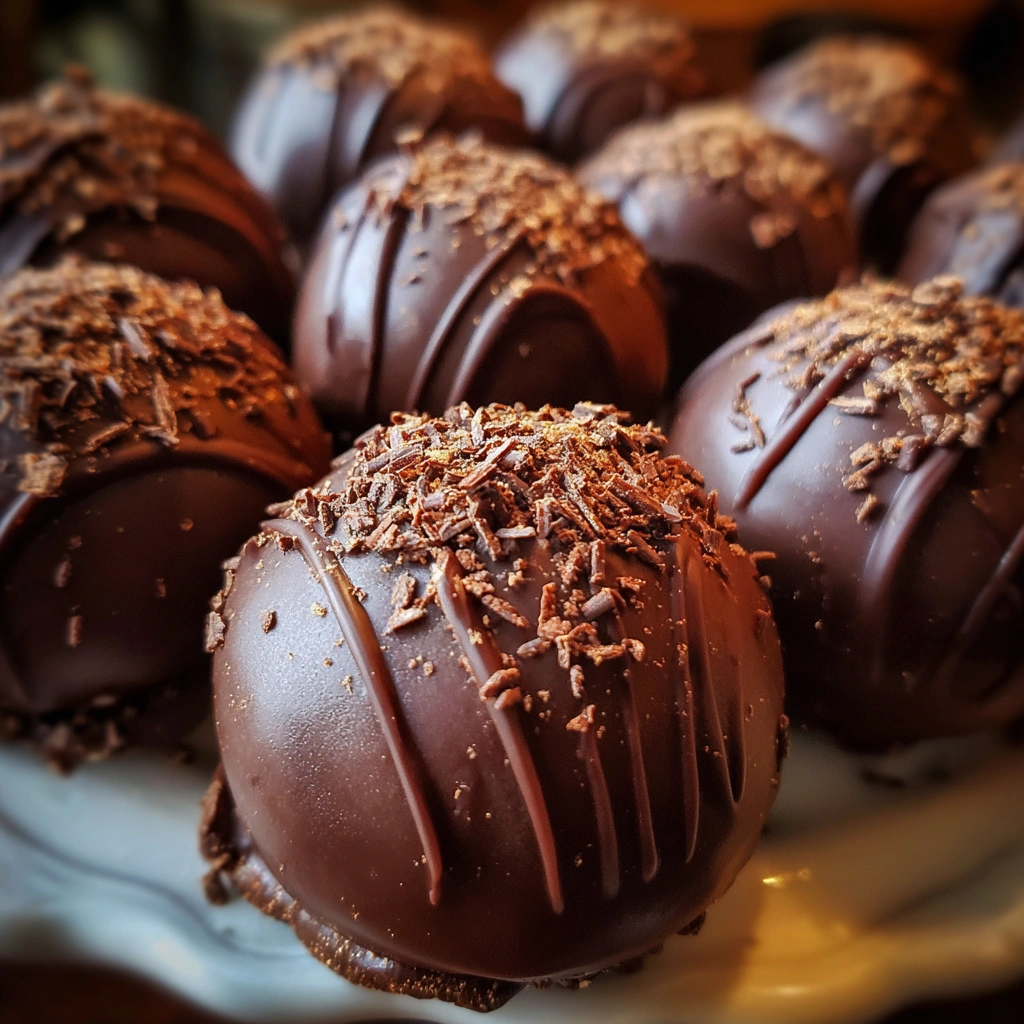 Texas Sheet Cake Truffle Balls