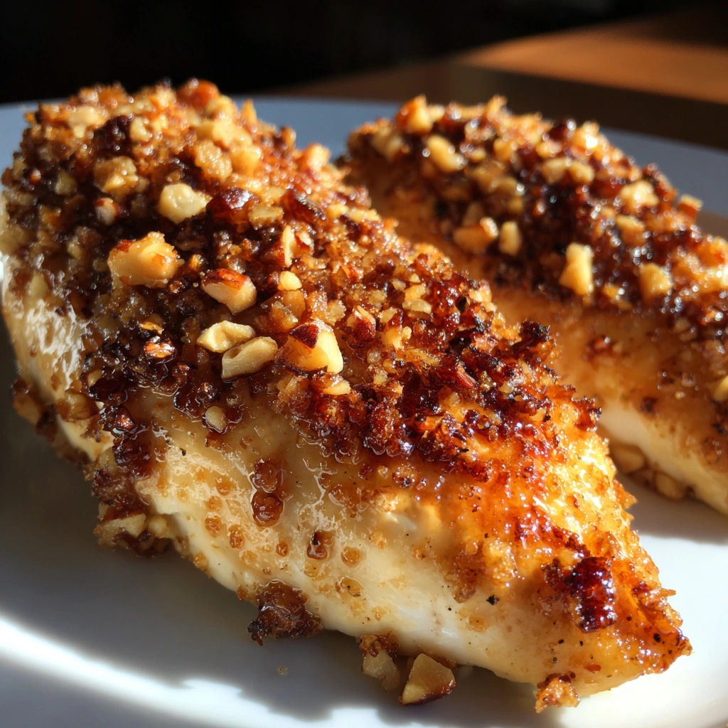Walnut-Crusted Chicken