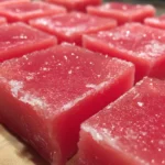 Watermelon Sherbet Snack Bars
