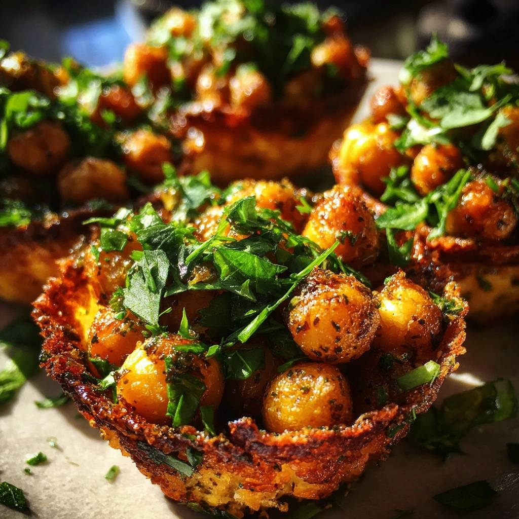 Zaatar Roasted Chickpea Snack Cups