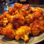 Crispy Baked Buffalo Cauliflower Bites