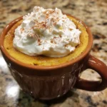 Pumpkin Spice Latte Mug Cake