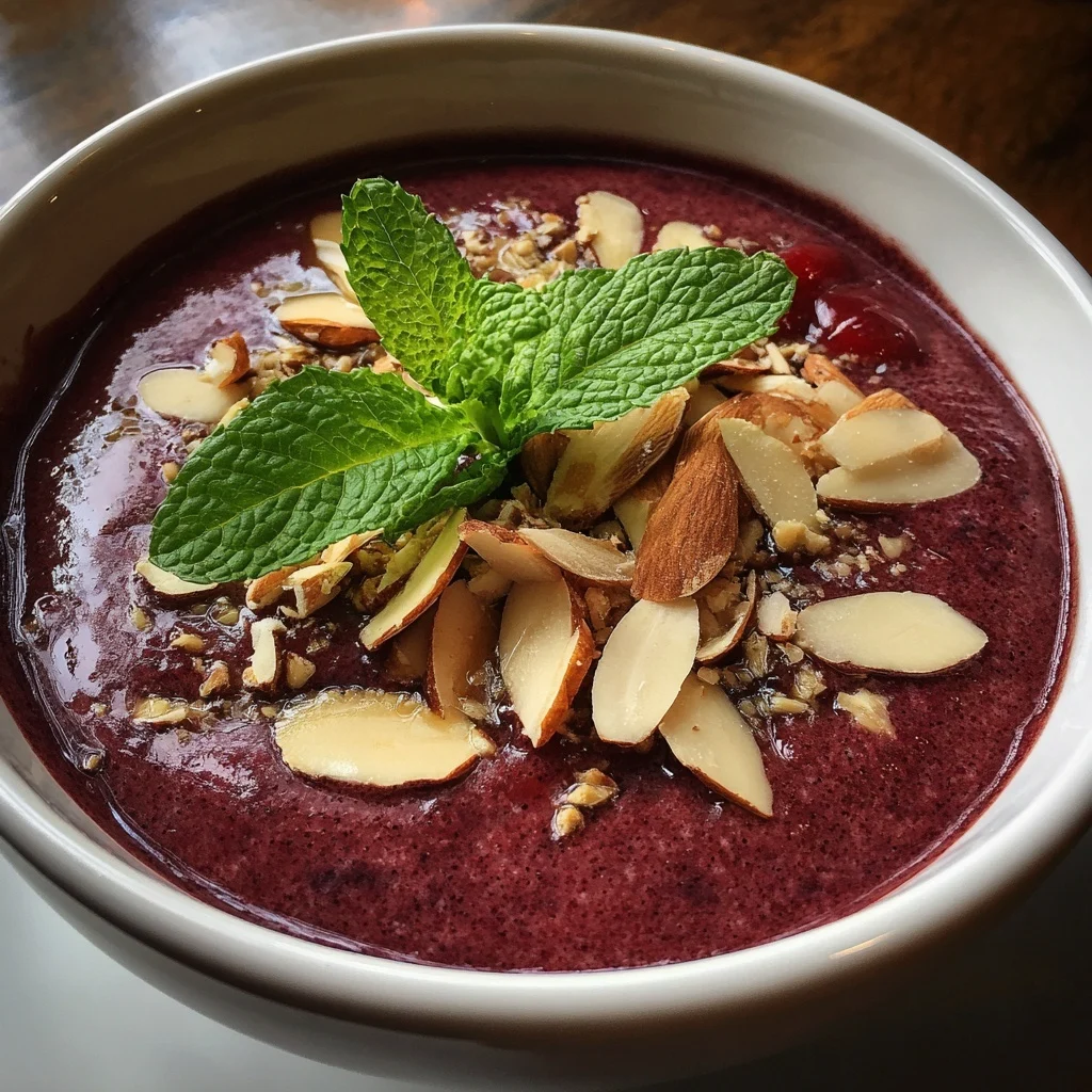 Cherry-Almond Smoothie Bowl