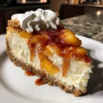 Southern-Style Peach Cobbler Cheesecake