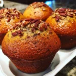 Maple Pecan Banana Bread Muffins