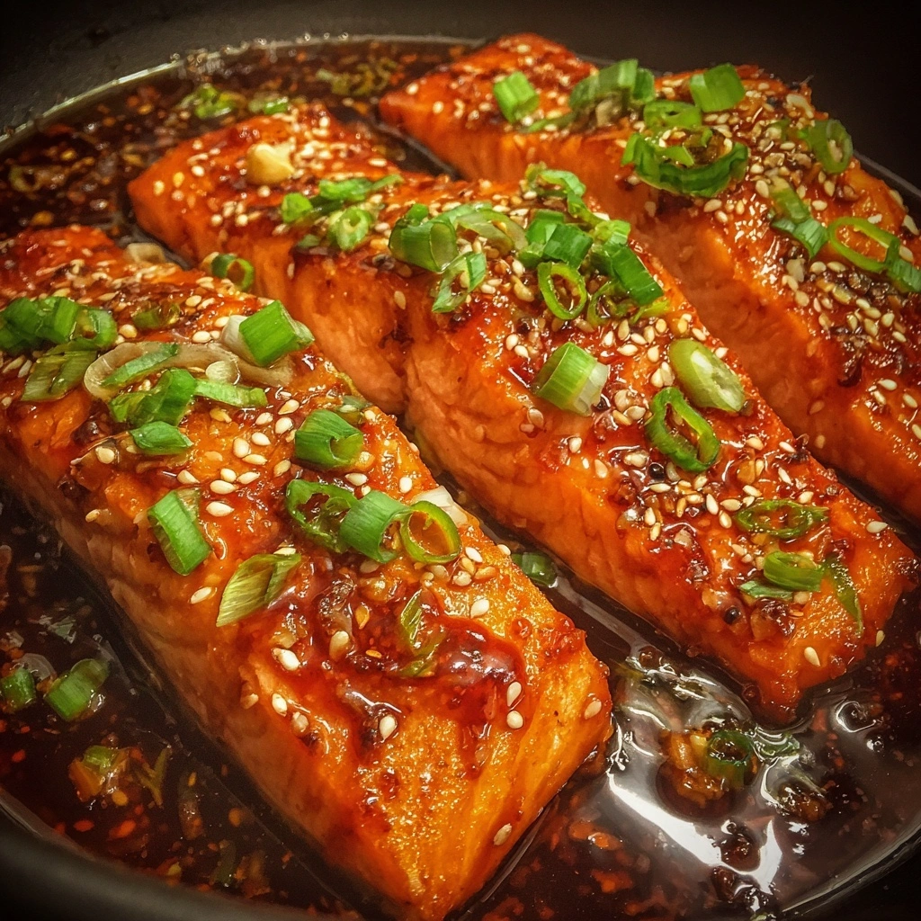 Slow Cooker Honey Garlic Salmon