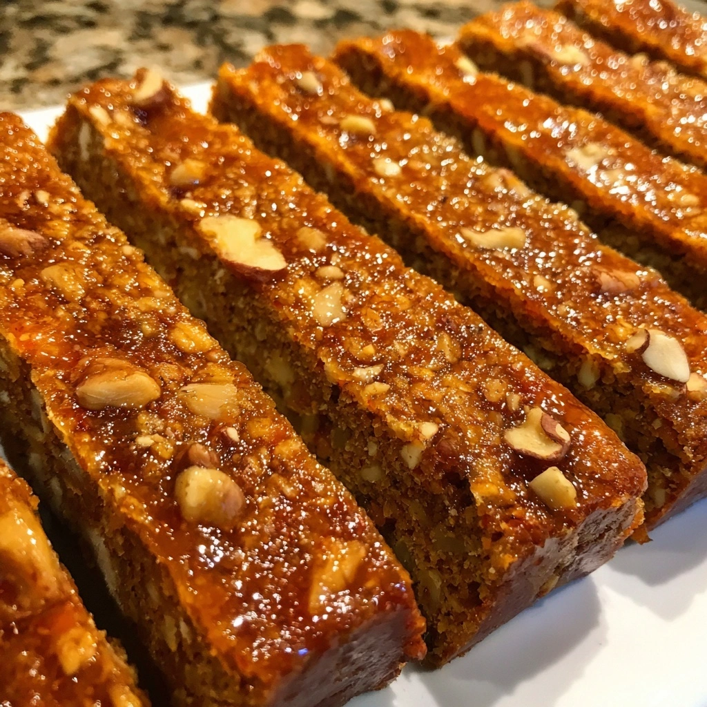 Carrot Cake Protein Bars