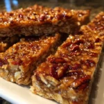 Maple Pecan Granola Bars