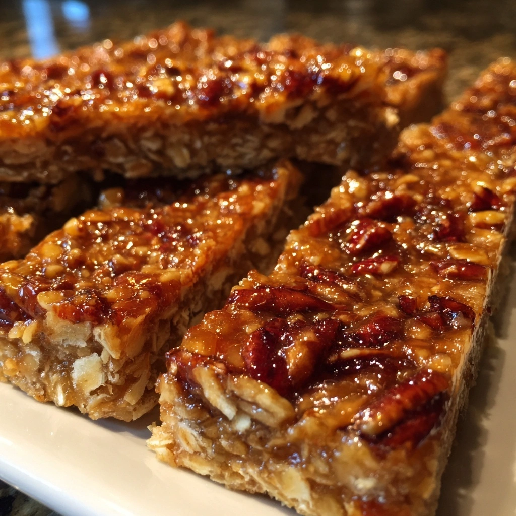 Maple Pecan Granola Bars