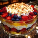 Berry Trifle with Lemon Custard