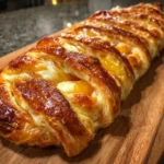 Peach and Cream Cheese Breakfast Braid