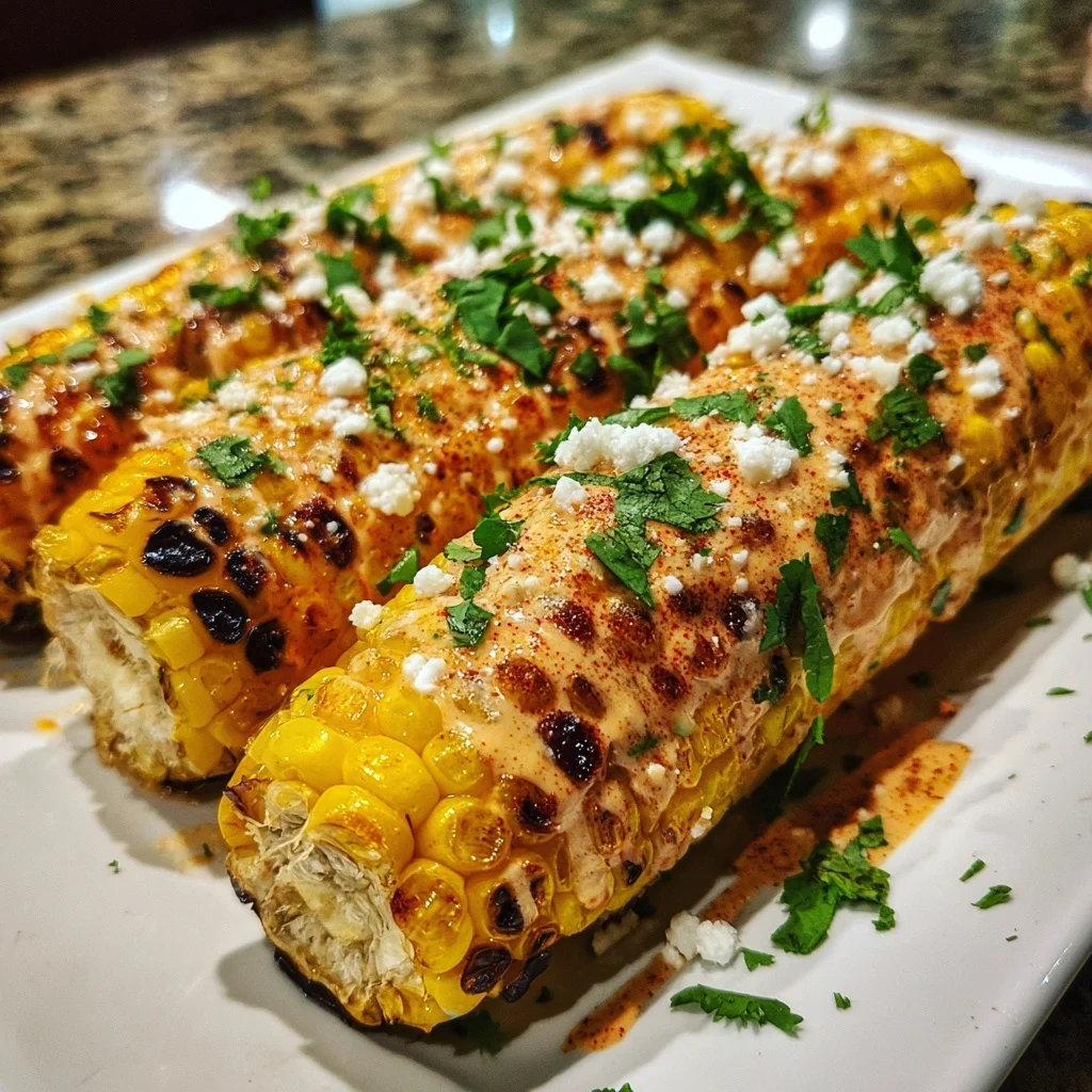 Grilled Street Corn with Chipotle Mayo