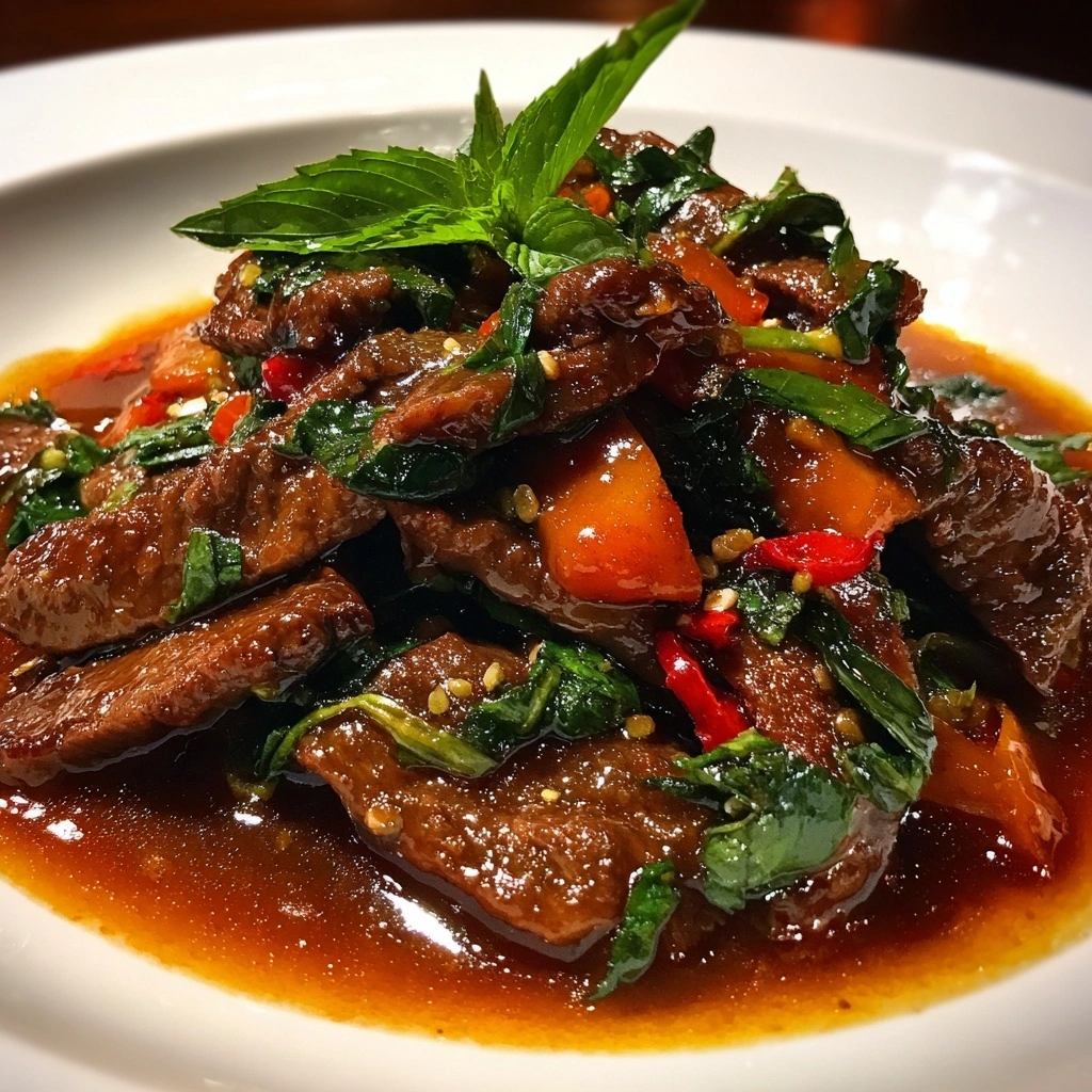 Thai Basil Beef Stir-Fry