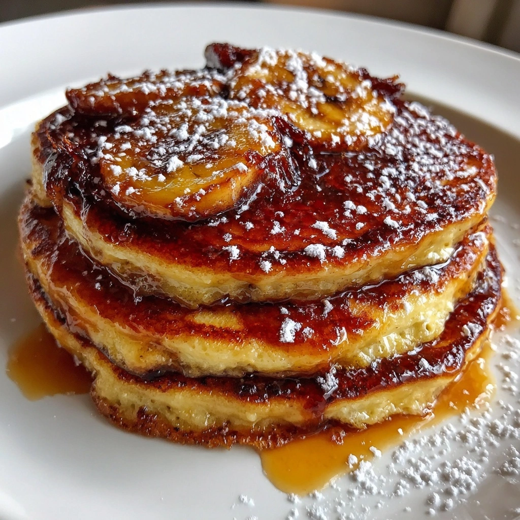 Caramelized Banana Pancakes