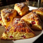 Cranberry Orange Scones