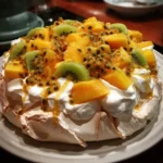 Tropical Fruit Pavlova