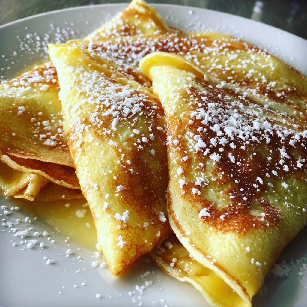 Lemon Ricotta Breakfast Crepes