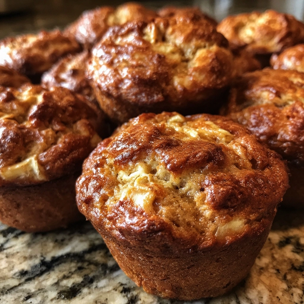 Peanut Butter Banana Breakfast Muffins